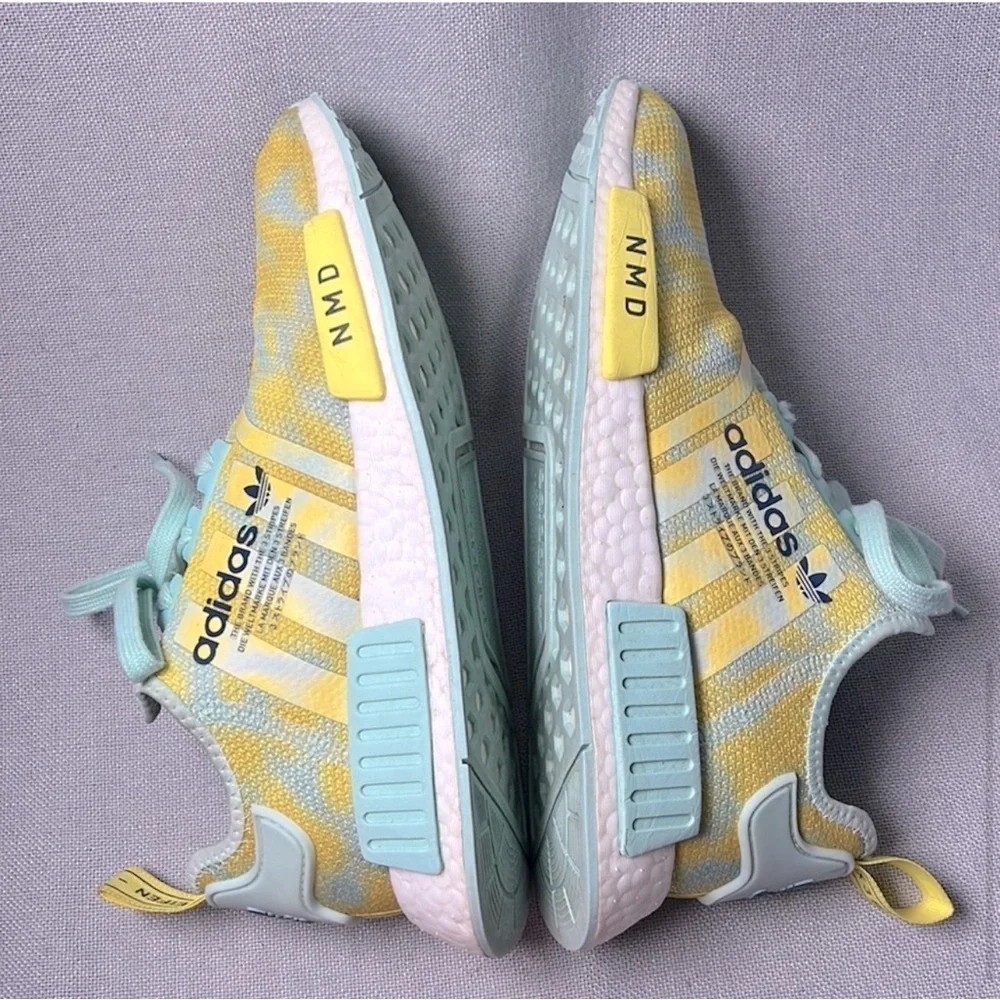 Adidas NMD R1 GX7669 Men's sneakers yellow Clear Mint size 9